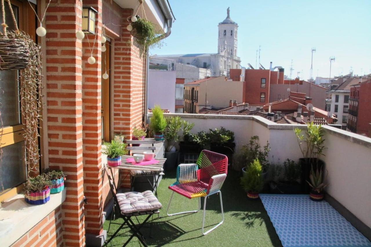 El Atico De Valladolid - Centro - Terraza - Wifi المظهر الخارجي الصورة